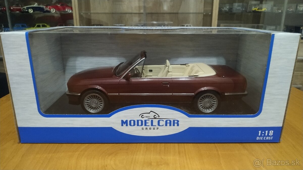 modely aut 1/18; BMW E30; MCG