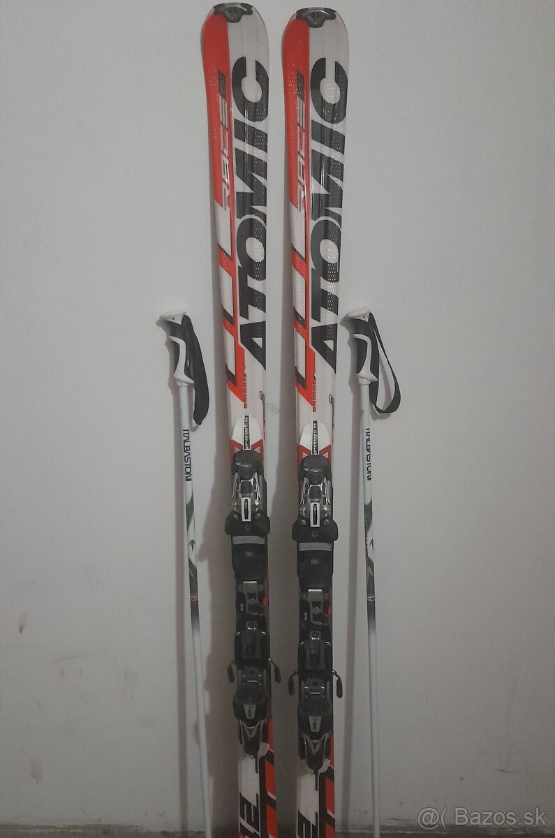 ATOMIC Race GS 12 + lyžiarky TECNICA + palice