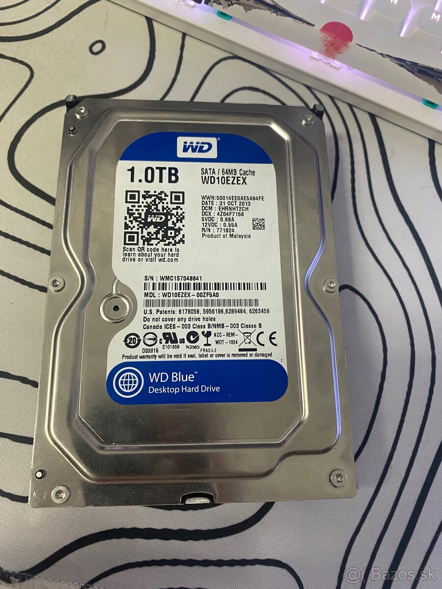 Hard Disk 1Tb 7200Rpm