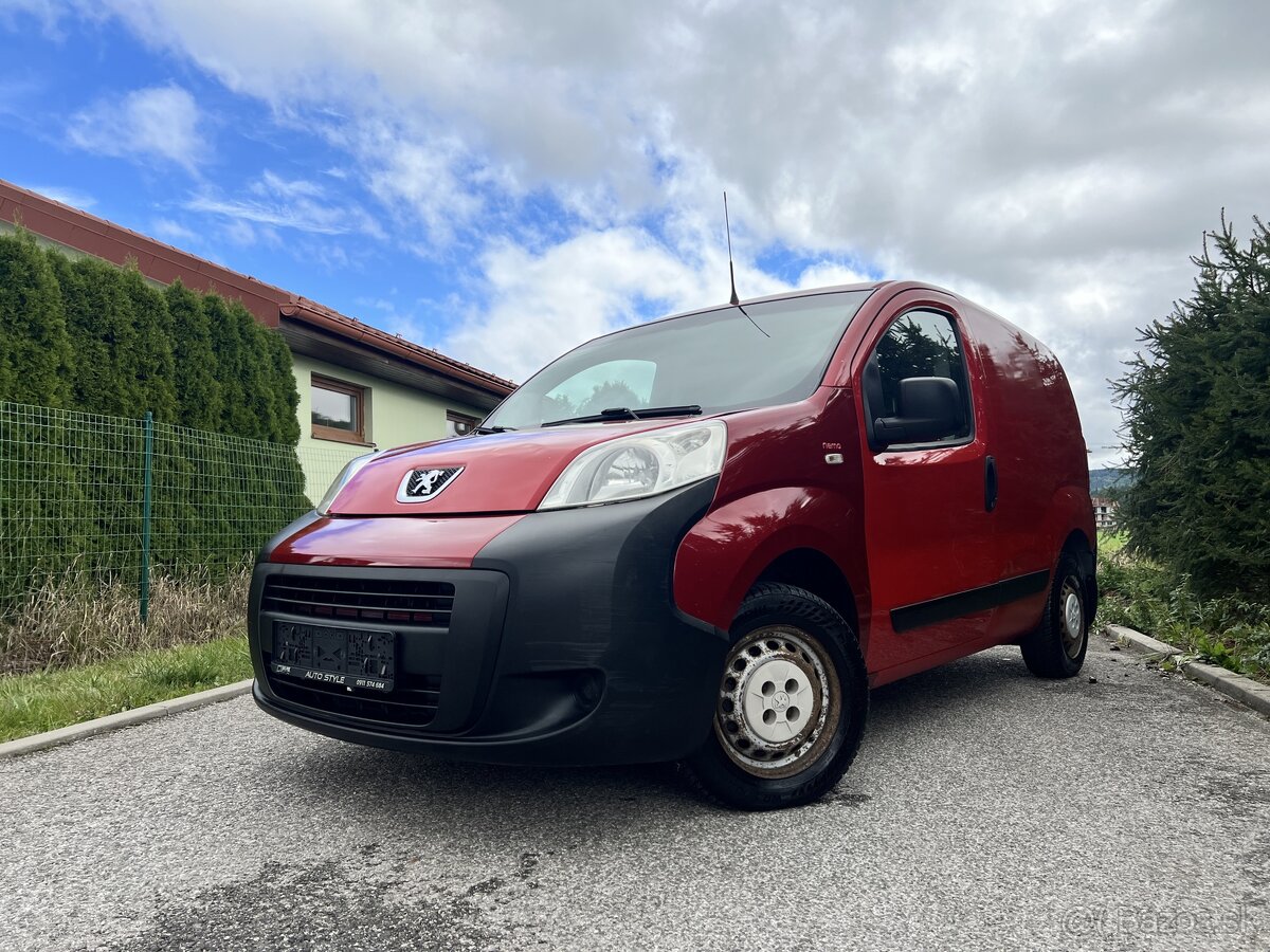 Peugeot Bipper, partner 1.4i 2008 1. Majteľ