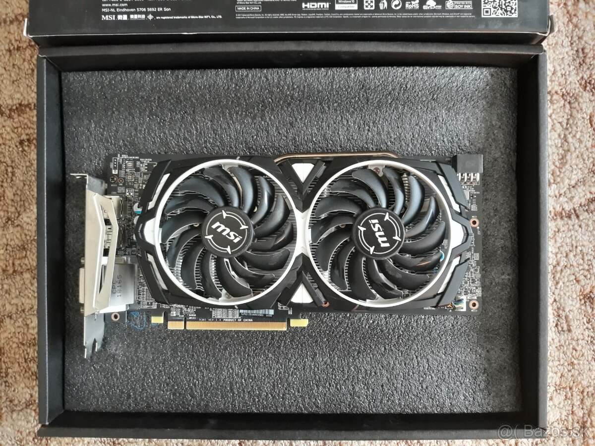 MSI Radeon RX 580 ARMOR 8G OC