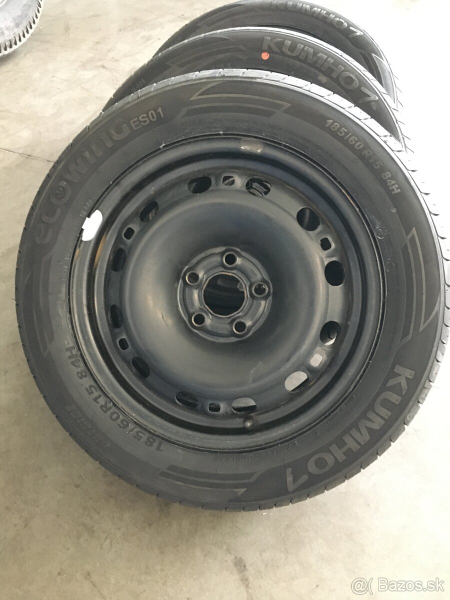 Predám kolesa 185/60 R15 84H letné