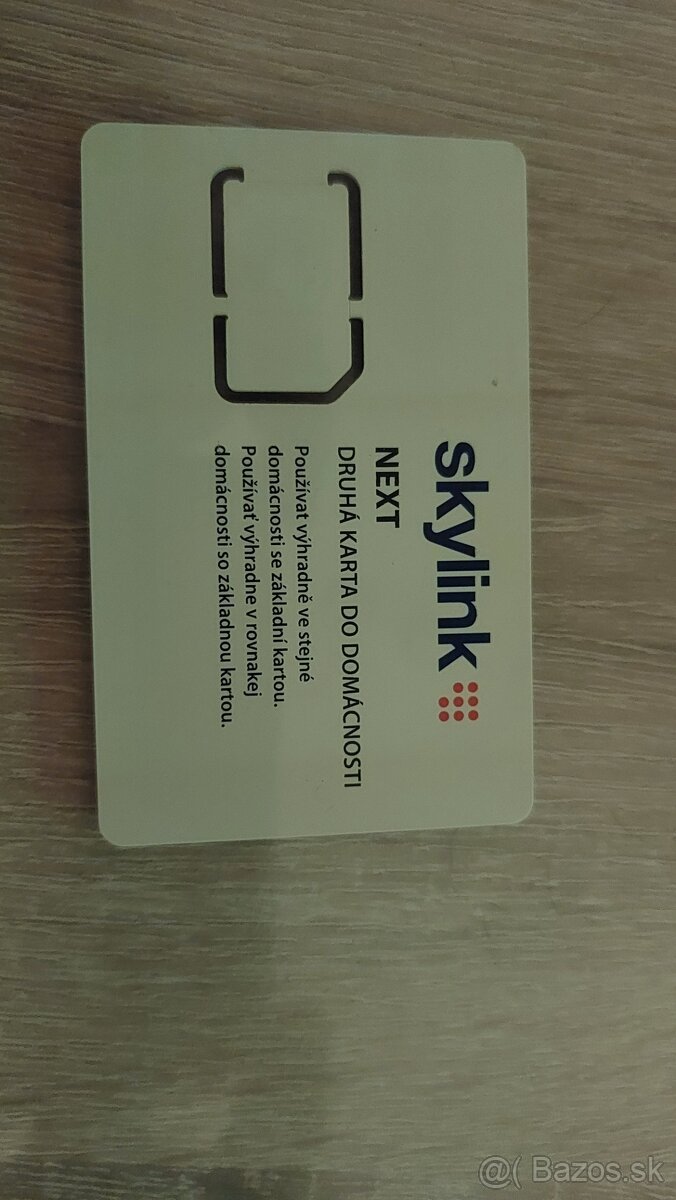 Skylink  Next karta