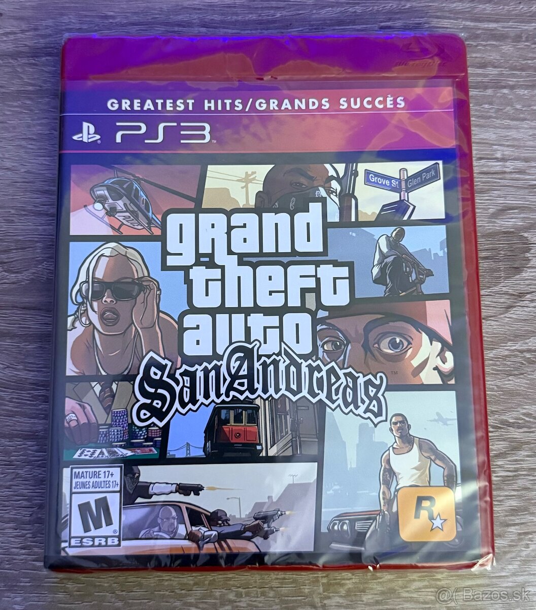 Nová GTA SanAndreas PS3