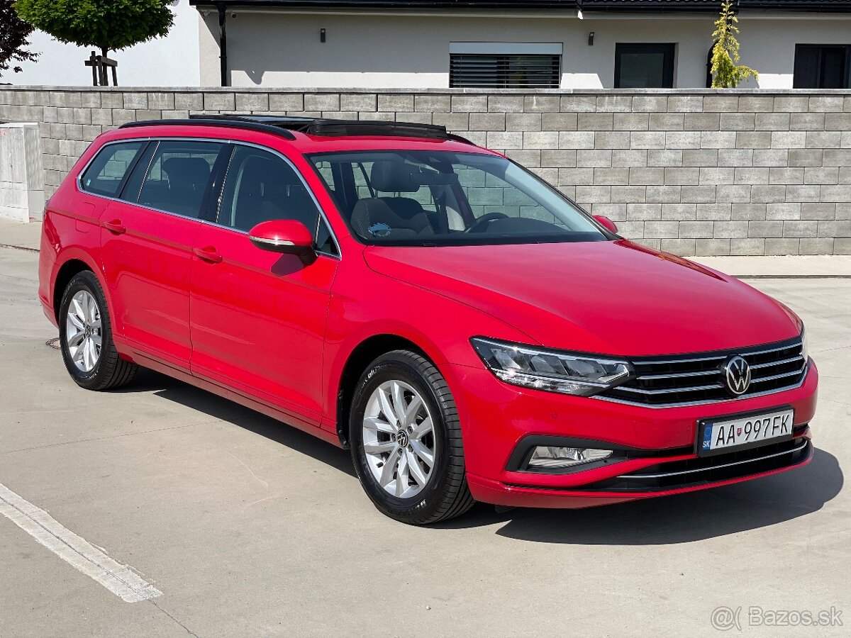 VW Passat DSG, 2021, Panorama, LED, odpočet DPH