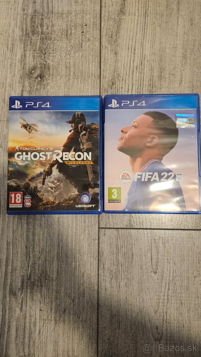 Ps4 hra fifa 22 a ghost recon wildlands