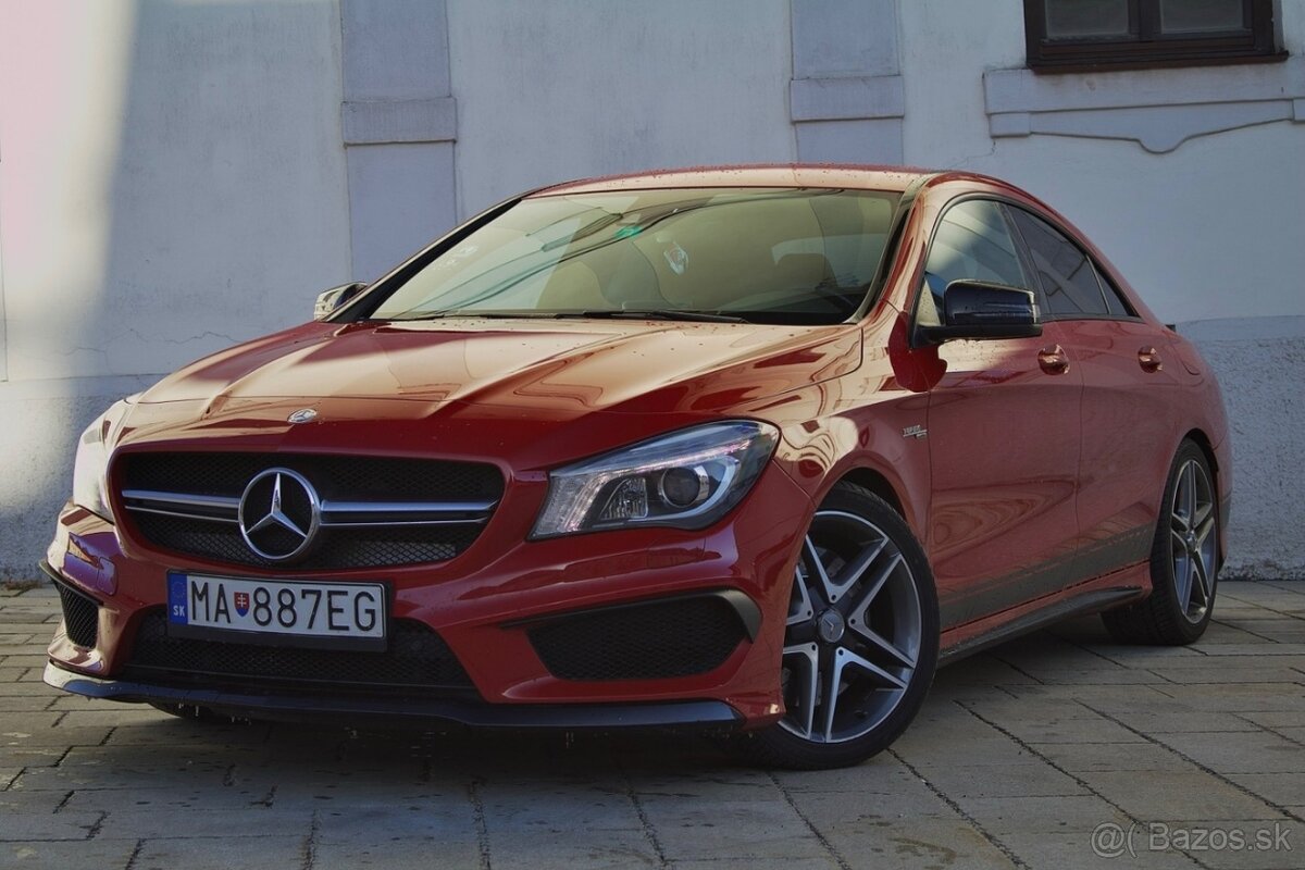 Mercedes-Benz CLA 45AMG 4MATIC, 265kW, 2014