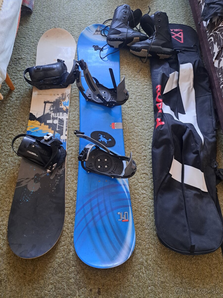 Predam snowboard + boty