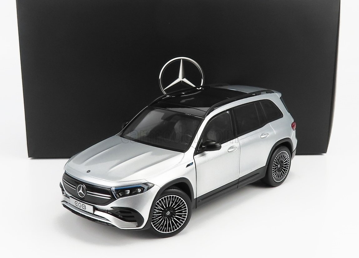 Mercedes-Benz EQB 2021 ( Iridium silver ) - 1:18 NZG