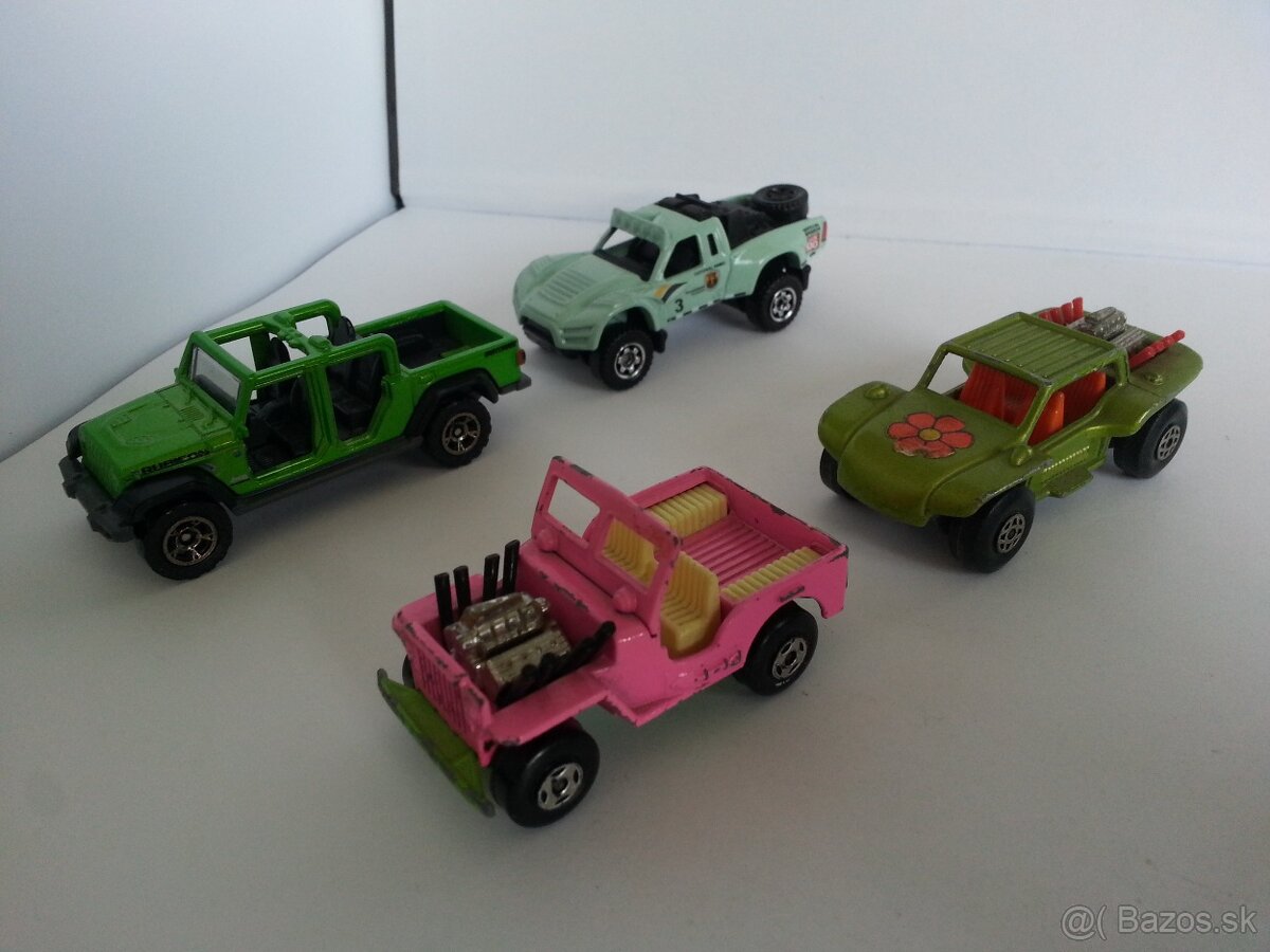 MATCHBOX - JEEP HOT ROD+BAJA BUGGY - POZRI DETAILNÉ FOTO