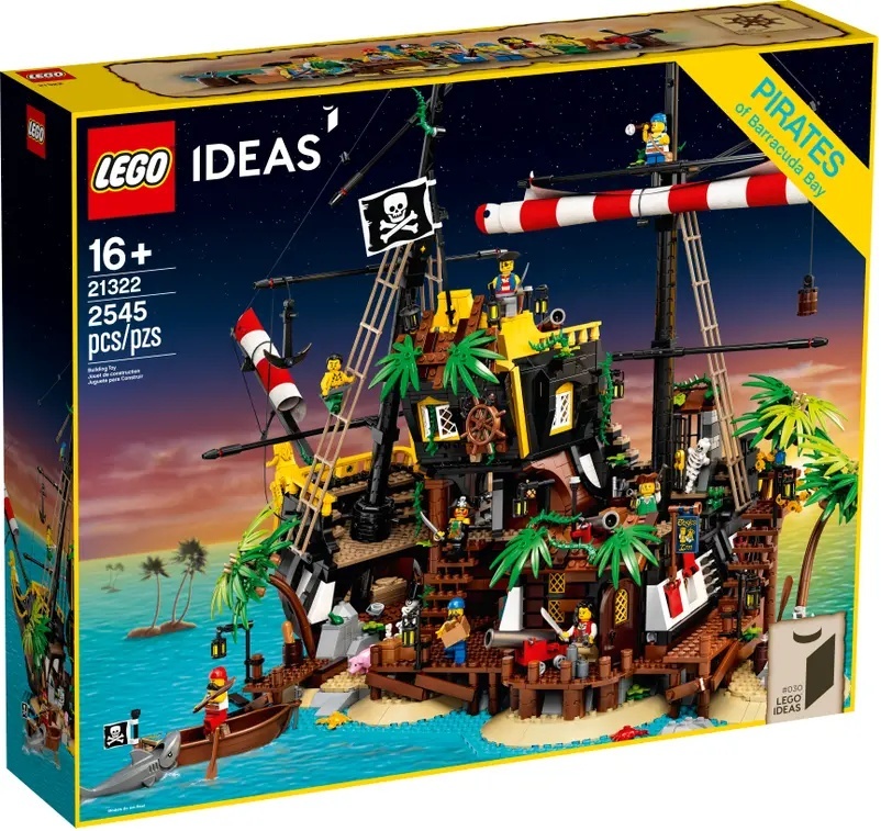 LEGO Ideas 21322 Barakuda, Creator 31132 Viking Ship