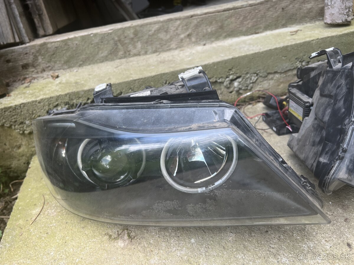 Bmw e90 headlight angeleyes