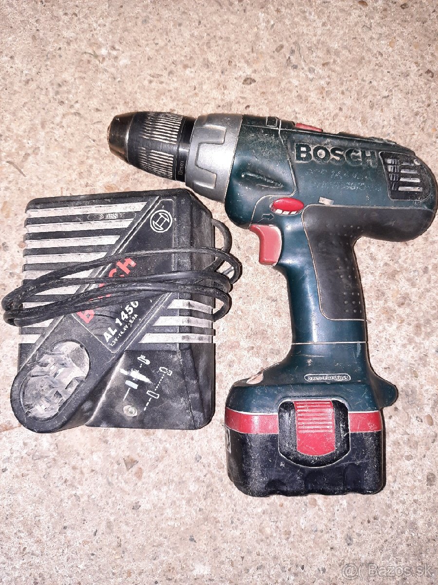 BOSCH profesional gsr 14,4V aku vŕtačka, uťahovačka