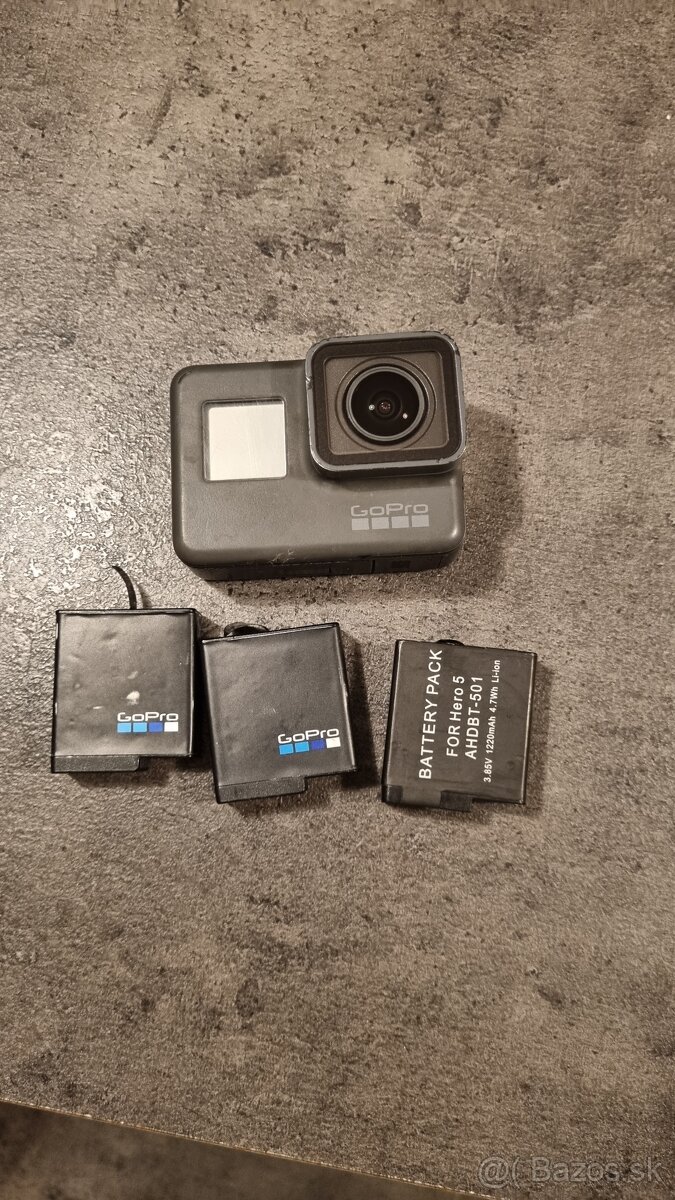 Gopro hero 6 black +3 baterie