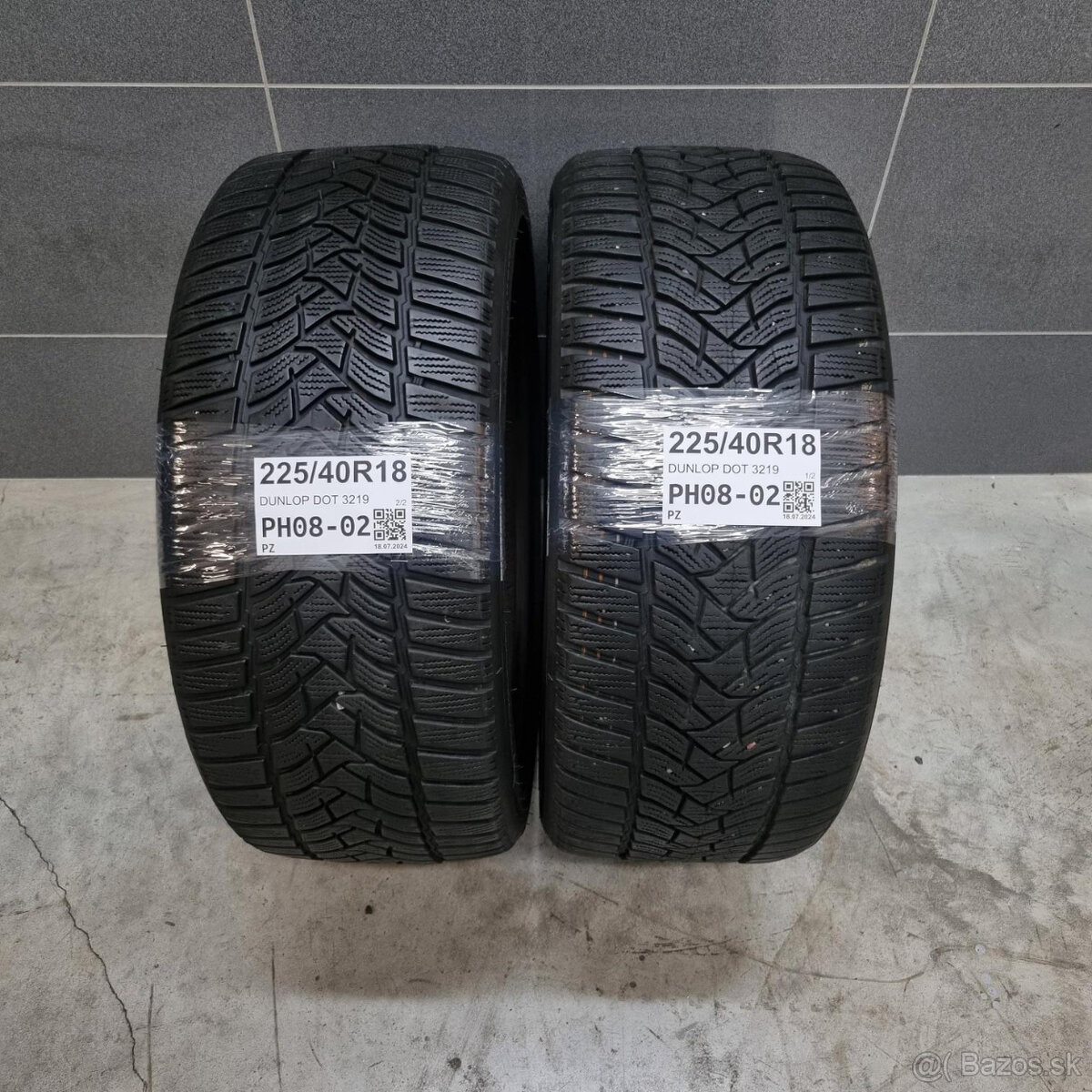 Zimné pneumatiky 225/40 R18 DUNLOP DOT3219