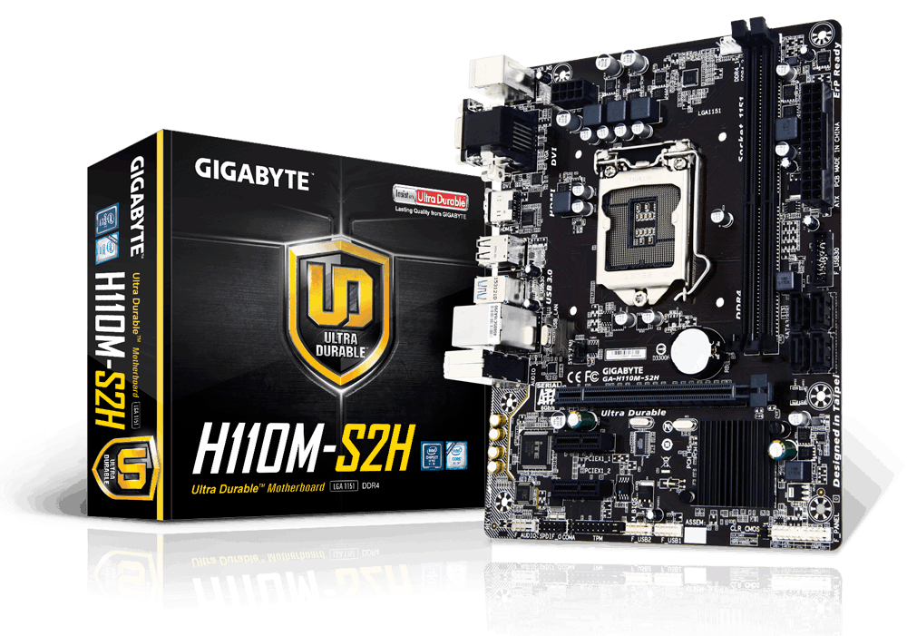 Gigabyte GA-H110M-S2H + i5 7400