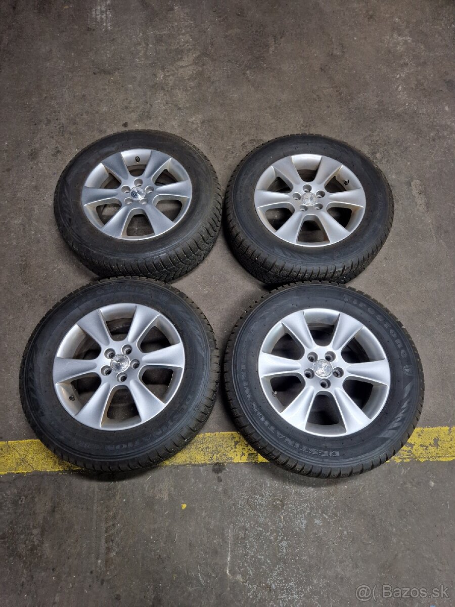 ALU disky subaru 215/65 R16 zimné pneumatiky