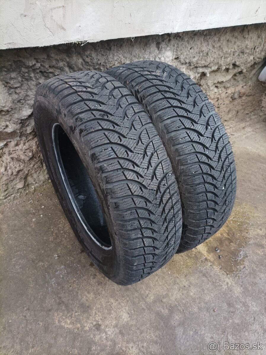 Predám zimné pneumatiky 4ks  175/65r15