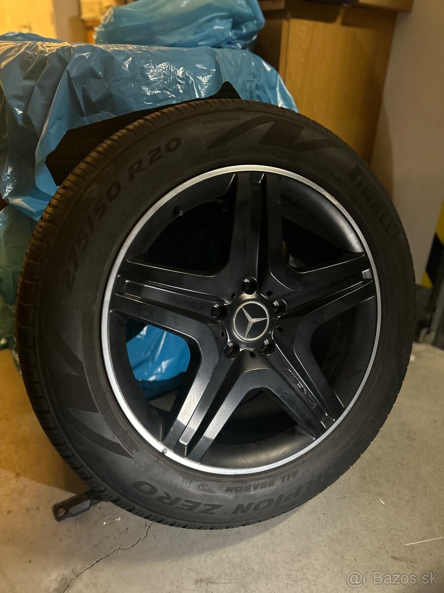 Disky mercedes AMG + pneu Pirelli 275/50 r20