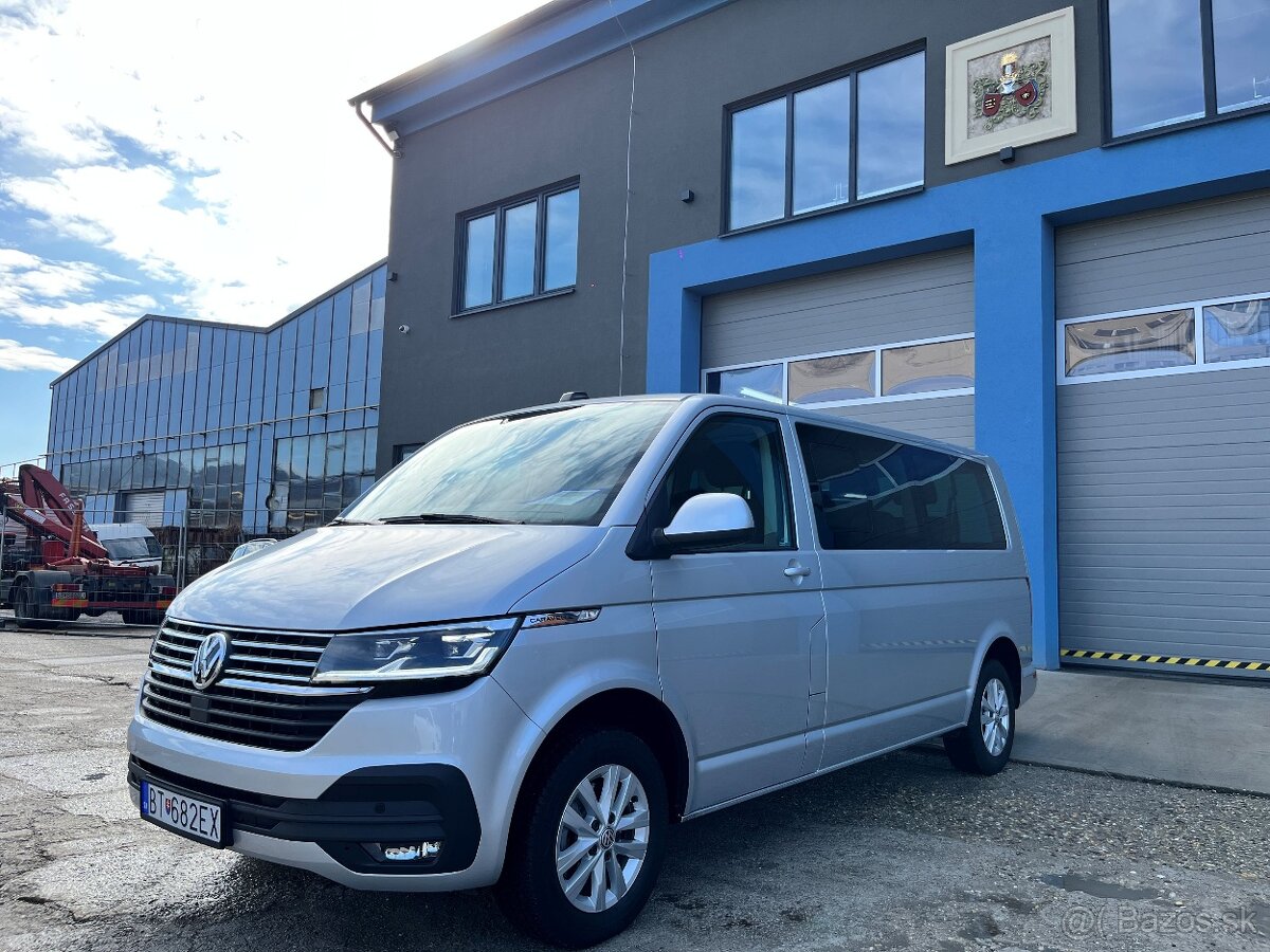 Prenájom 8 miestna VW Caravella T6 mikrobus, dodávka