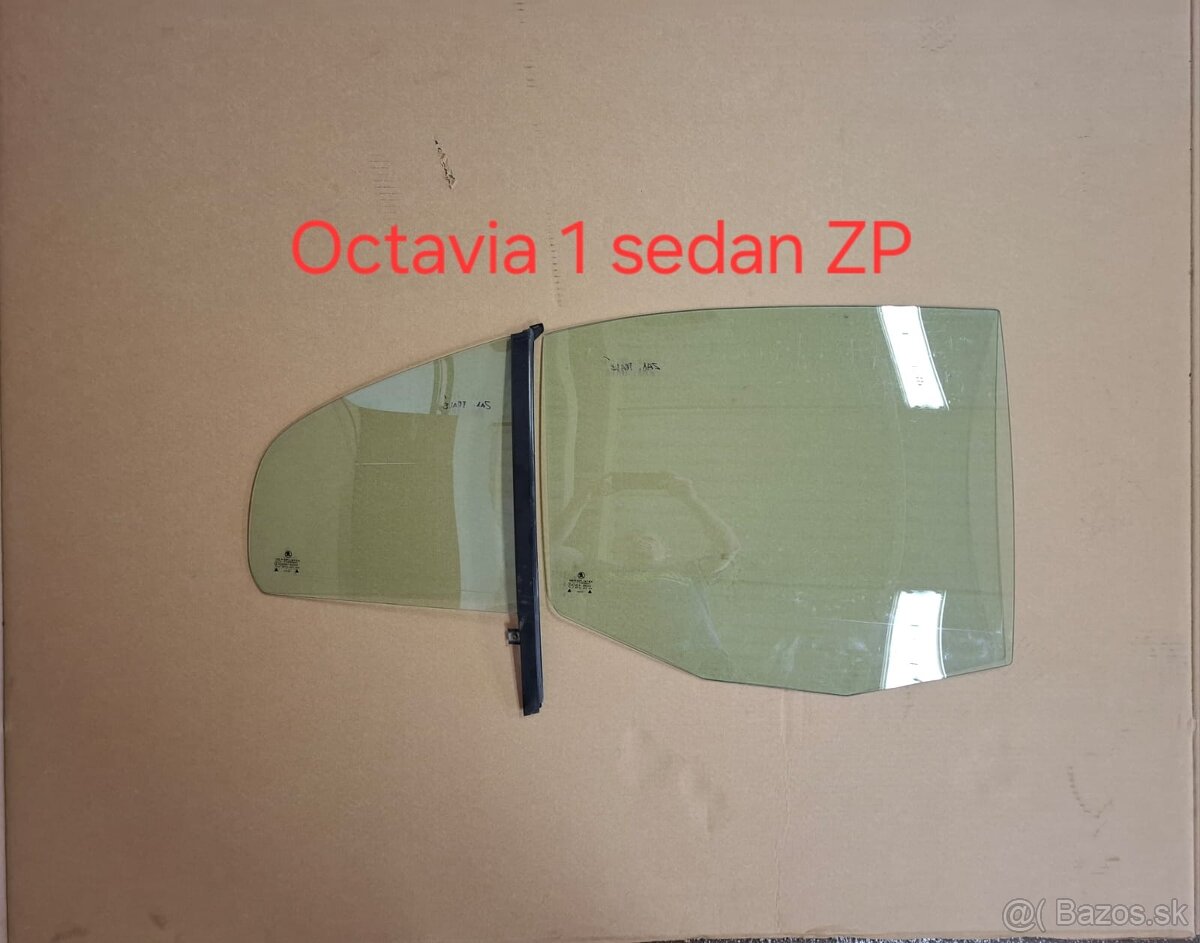 sklo dverí Octavia 1 sedan ZP