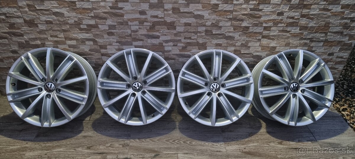 Predám originál VW Tiguan New York disky 5x112 R18 7J ET43