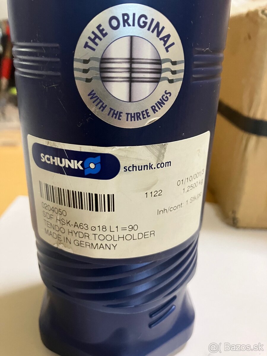 Upínač TENDO P HSK-A63 Ø18x90 Schunk