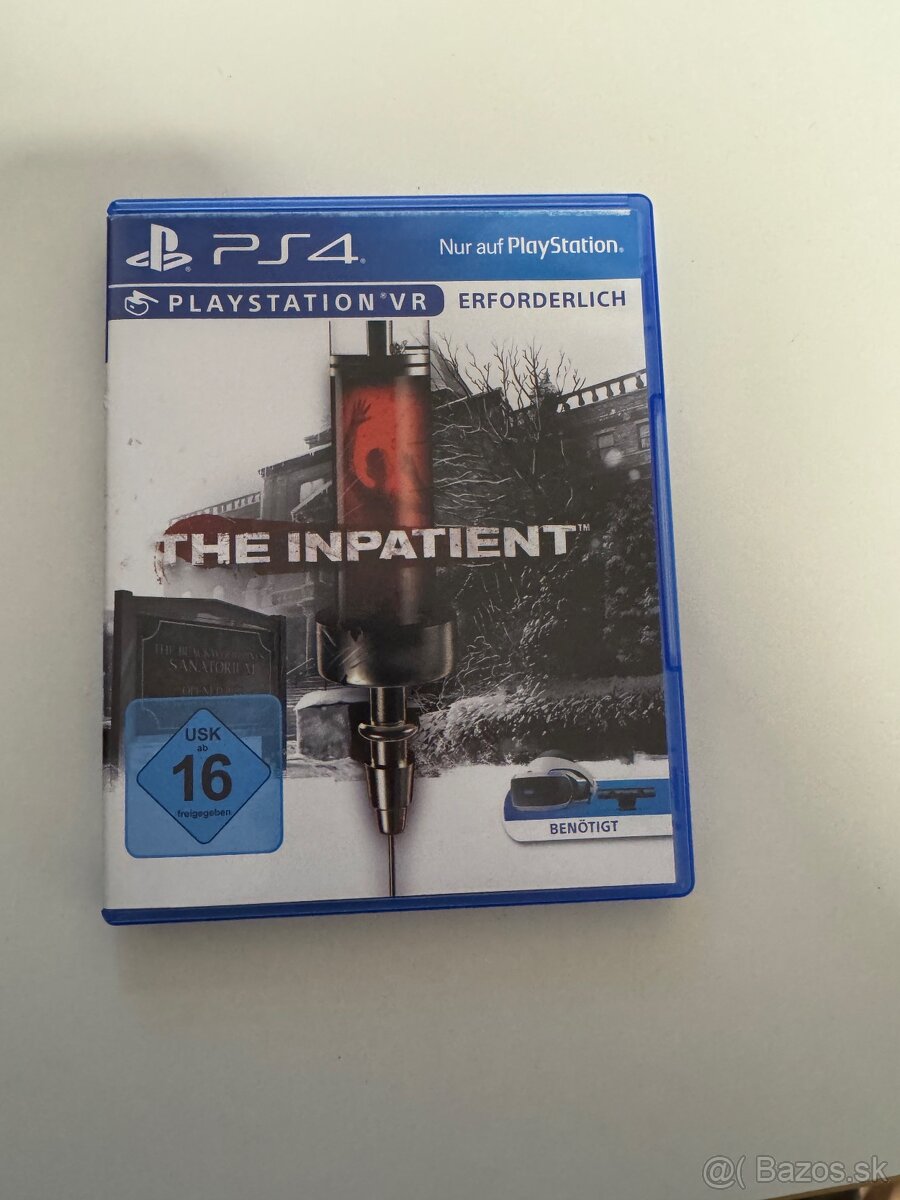 predám hru The Inpatient na VR