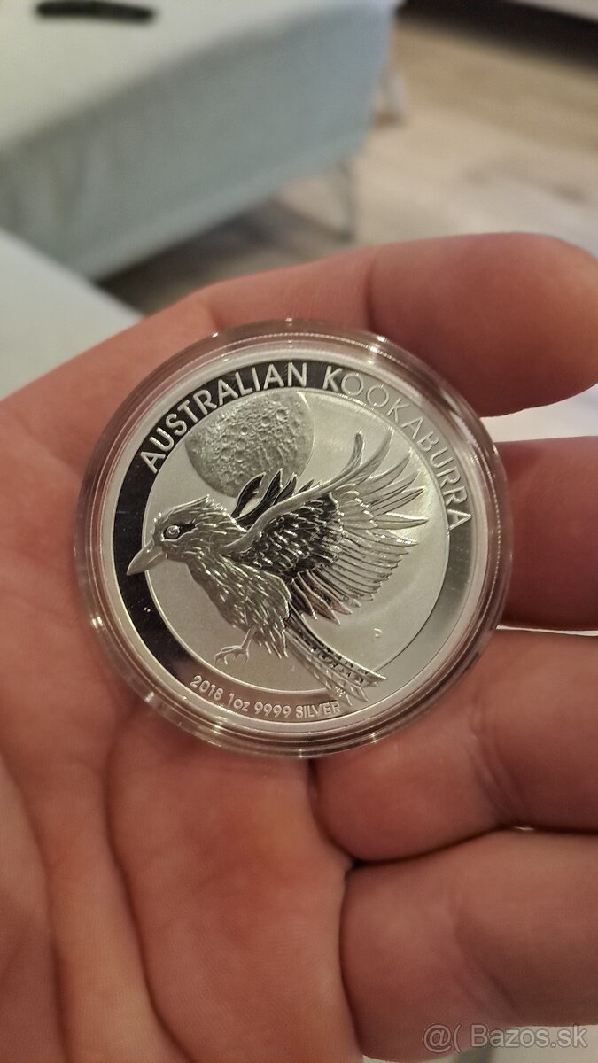 Kookaburra 1oz silver