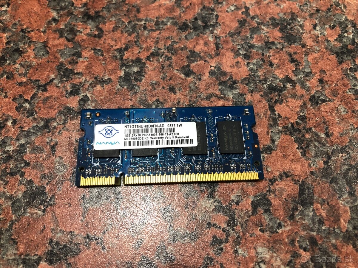 pamäte RAM do NTB