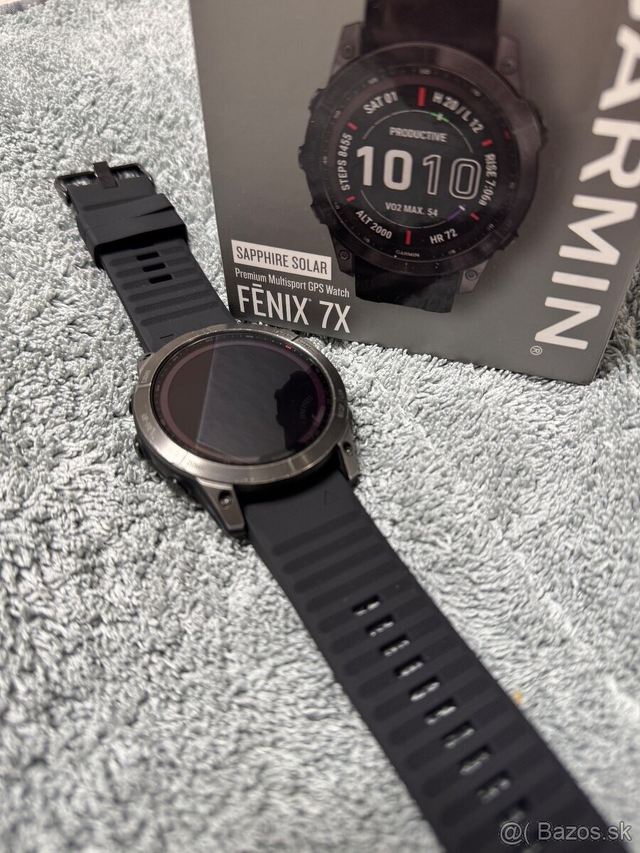 Garmin Fenix 7x Saphire Solar