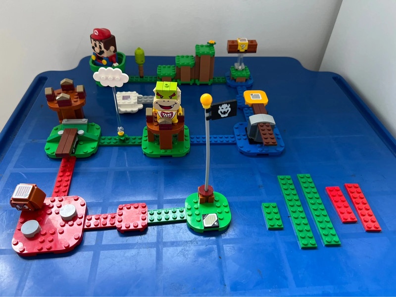 Lego Mario + kaktus