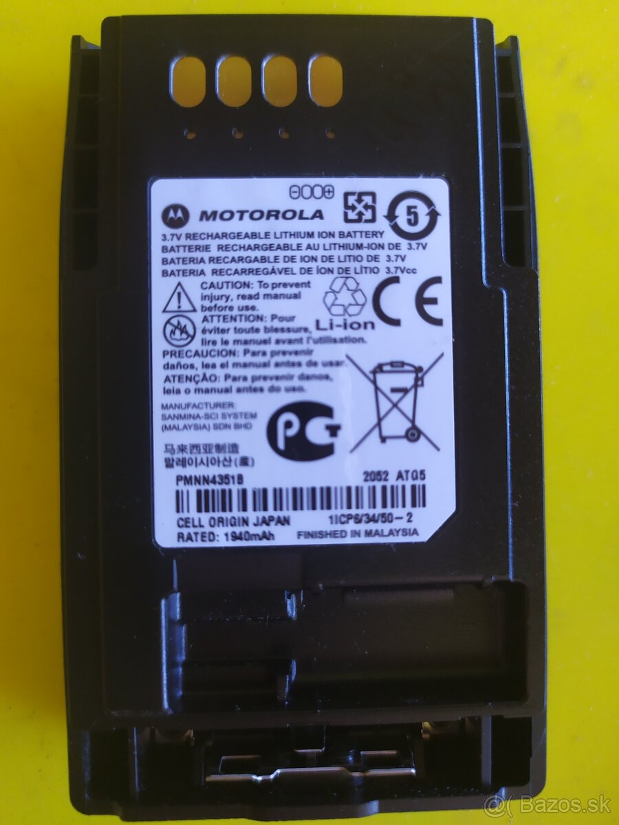 Motorola batéria