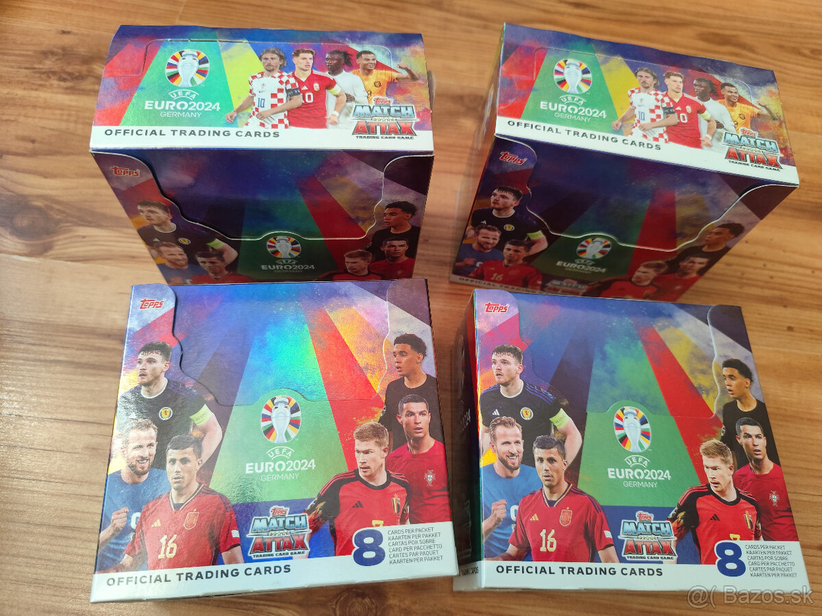 EURO 2024 Topps Match Attax Booster Box