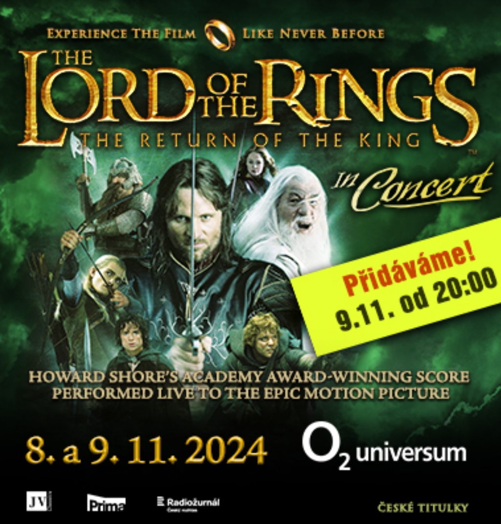 Lístky na THE LORD OF THE RINGS: THE RETURN OF THE KING in C