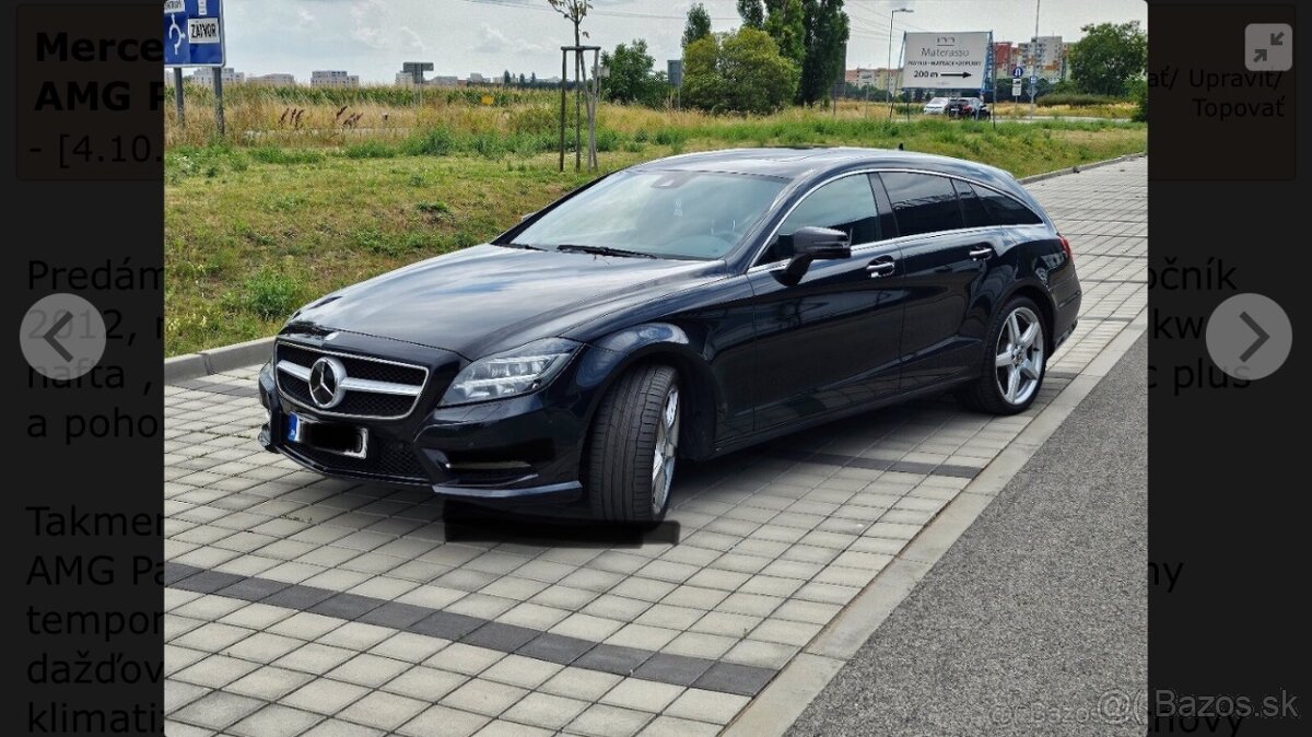 Mercedes CLS 350cdi W218 Shooting Brake AMG PAKET