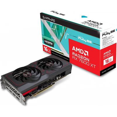 SAPPHIRE PULSE AMD Radeon RX 7600 XT GAMING OC 16G