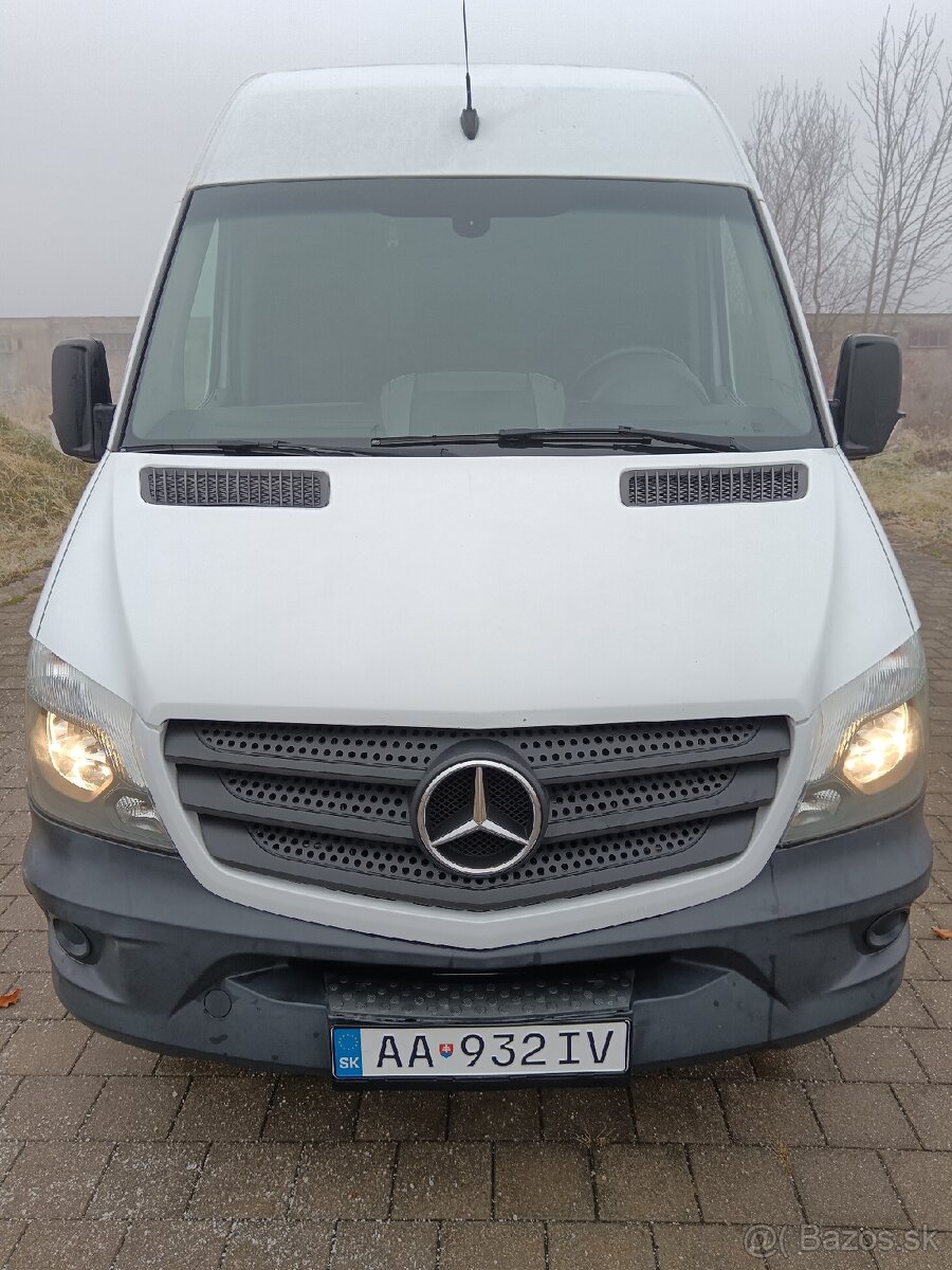 Predám dodávku mercedes benz sprinter 09/2016