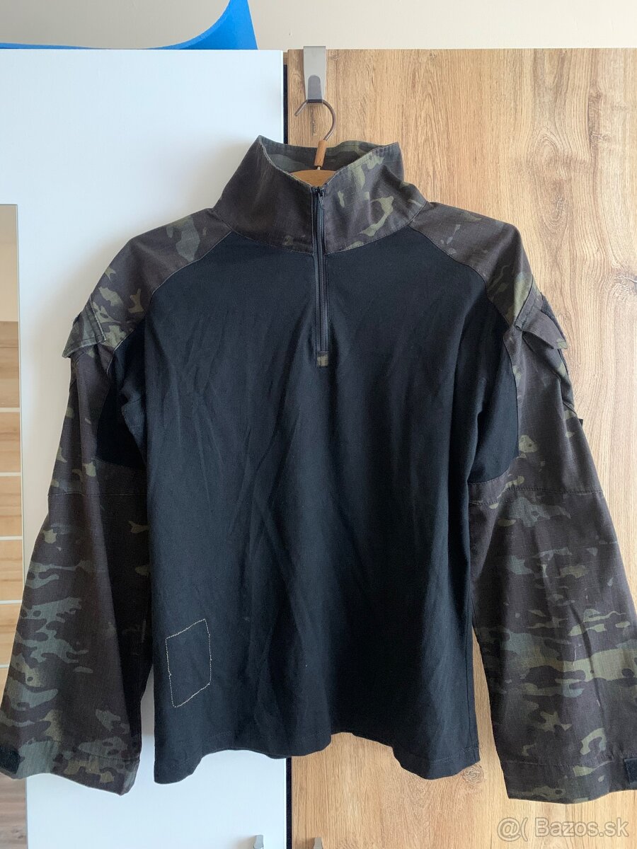 Combat shirt multicamblack