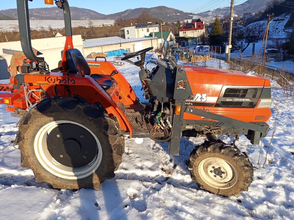 Malotraktor 4x4,Kubota.