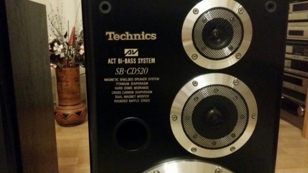 Kúpim reproduktory Technics SB-CD520