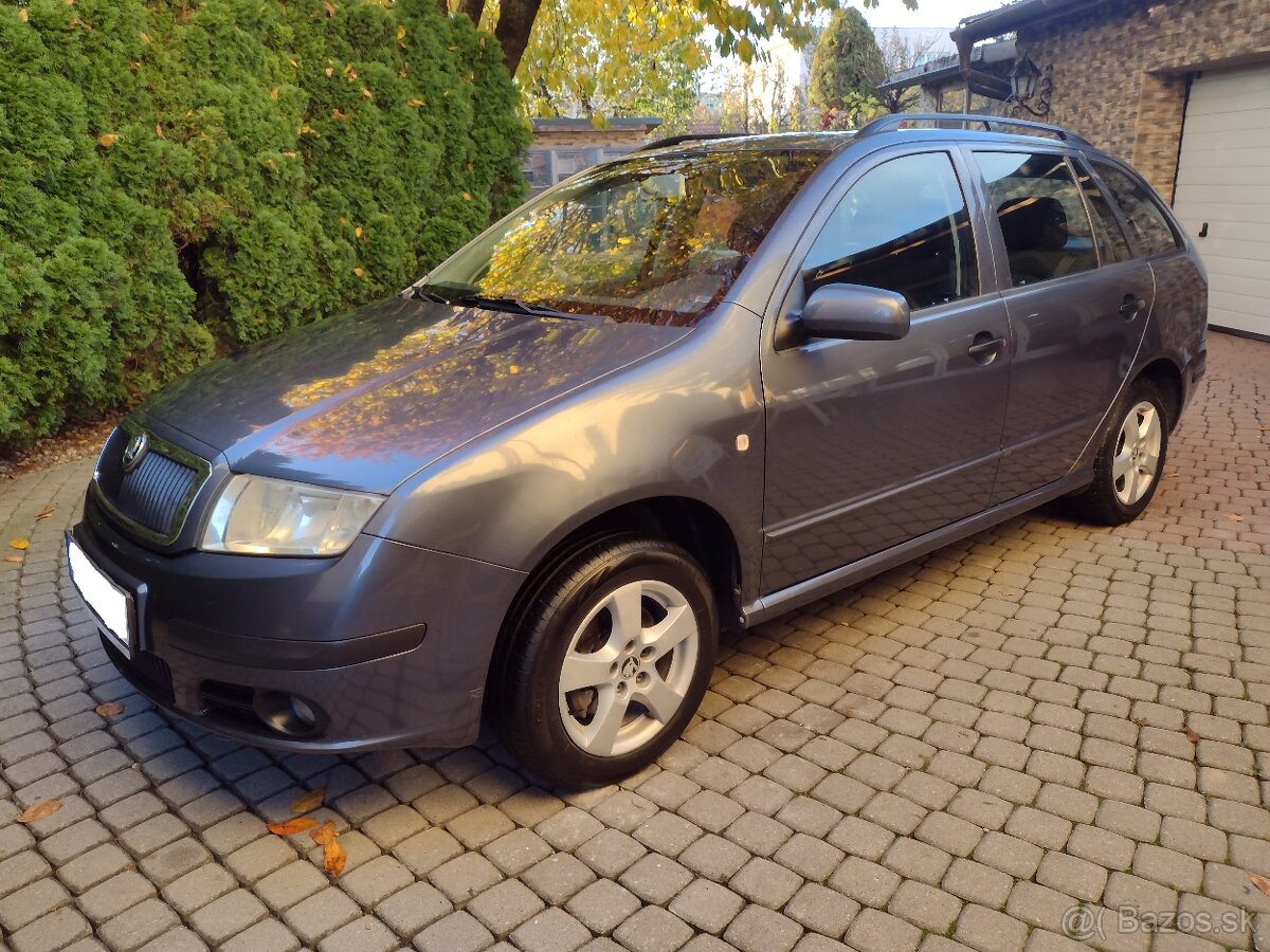 Škoda Fábia kombi  1,2 12V  47kw,  2007.