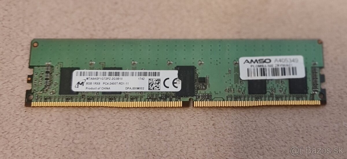 8GB DDR4 RAM pre počítač