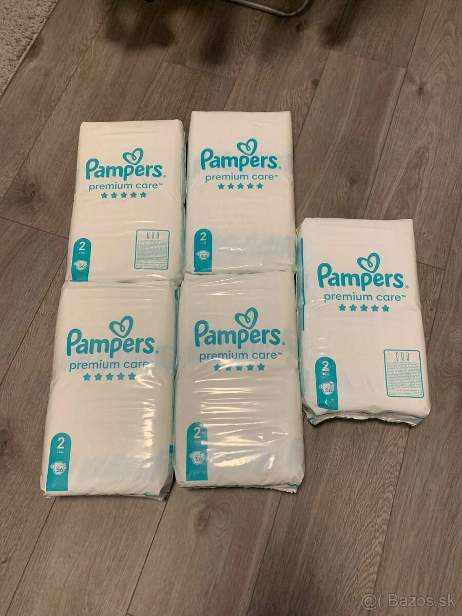 Pampers premium care plienky