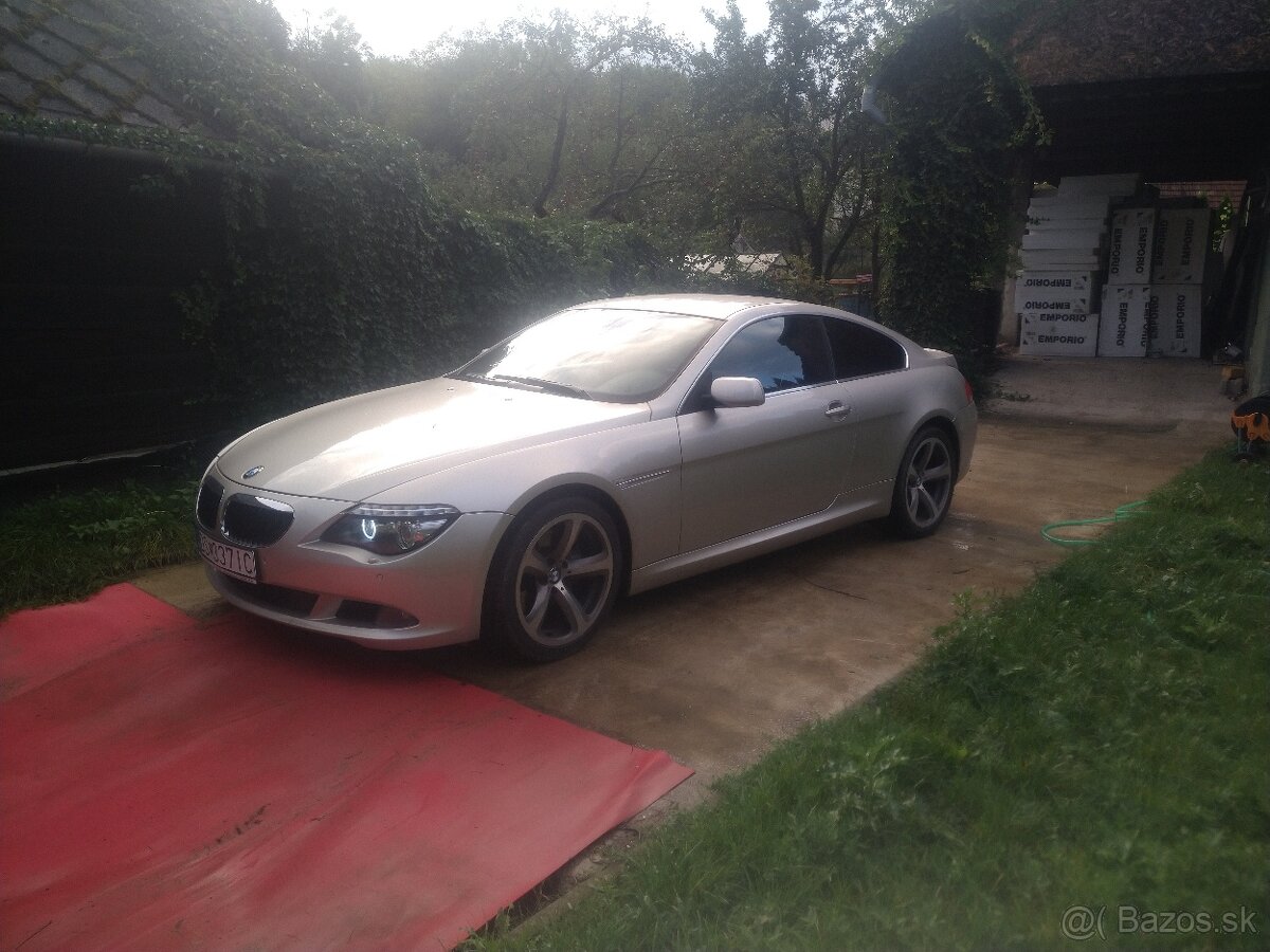 BMW 635 d vymením