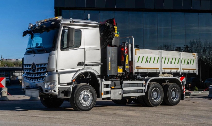 9056 - Mercedes-Benz AROCS 2651 - 6x6 – Sklápěč/Valník + HR-