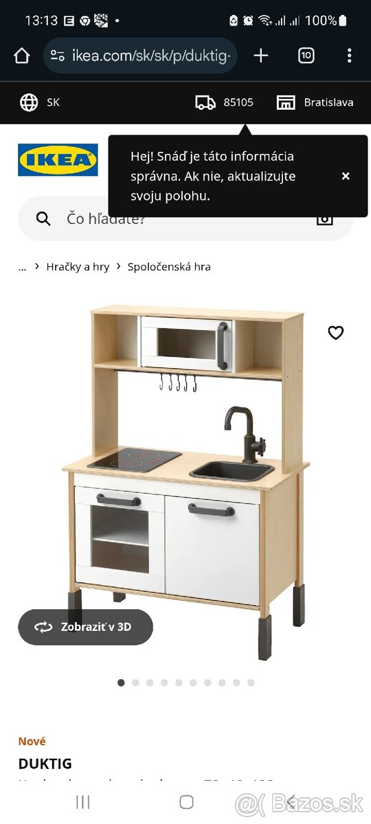 Ikea kuchynka