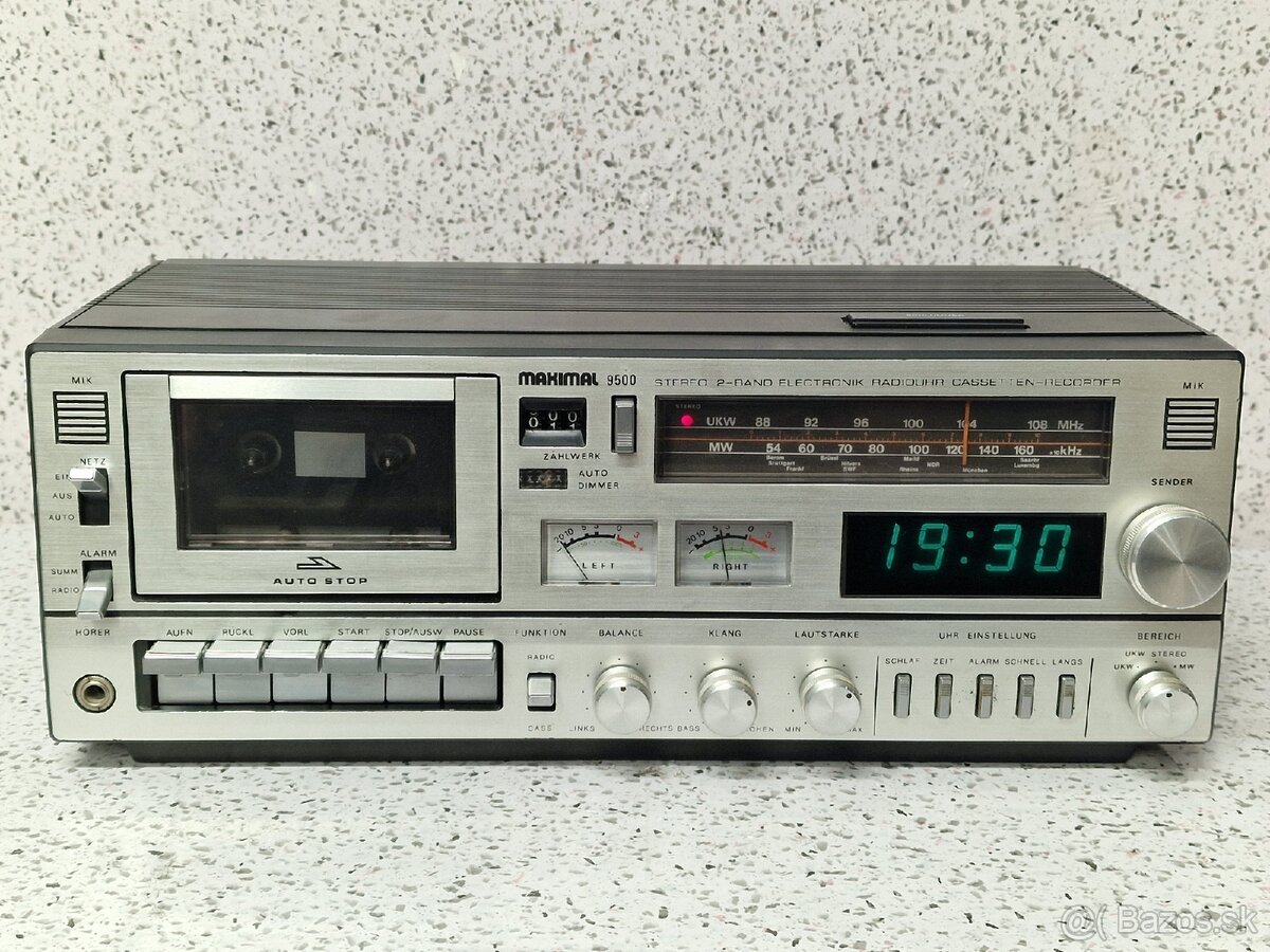 STEREO CASSETTE RECEIVER / MAXIMAL 9500