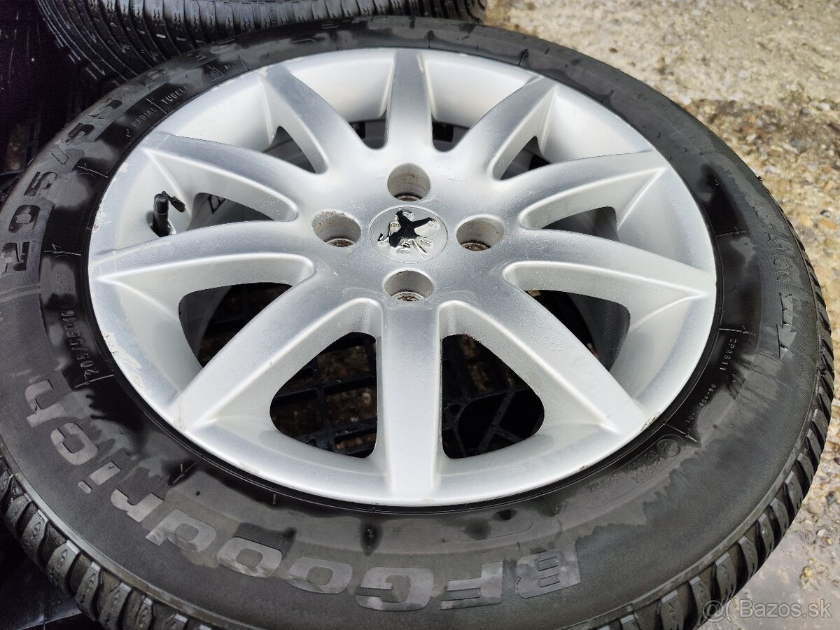 Alu Sada =4x108 =R16 =PEUGEOT =s pneu =205/55 R16