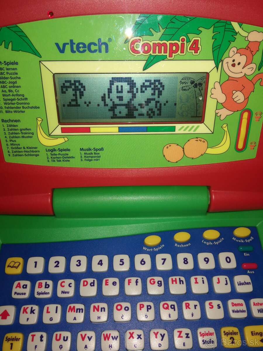 Vtech detský notebook nemecký jazyk